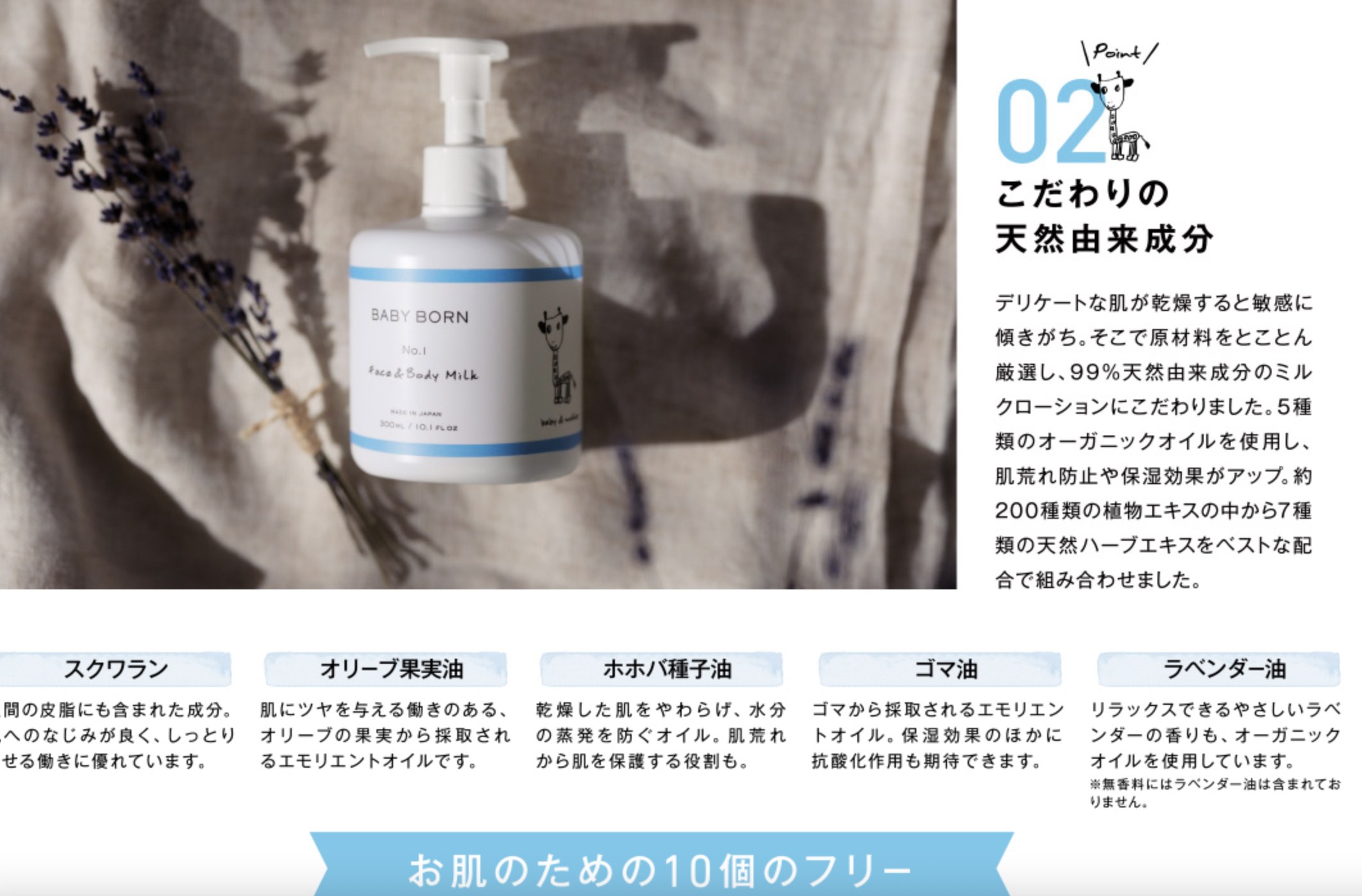 BABYBORN 成分